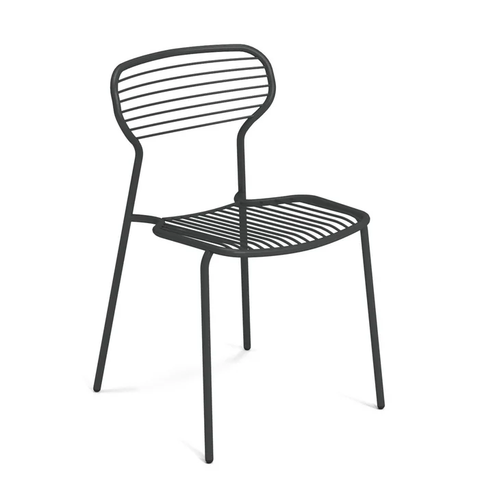Apero Outdoor Chaise de Emu en fer antique