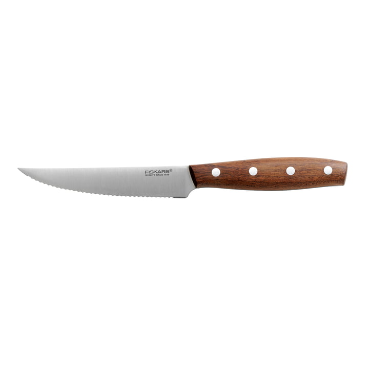 Norr Couteau à légumes 12 cm de Fiskars en acier inoxydable / érable