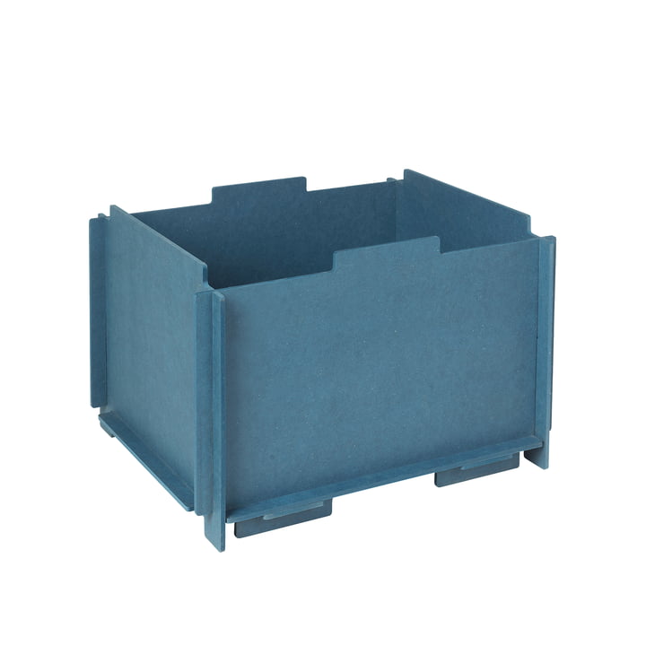 Stacie Boîte de rangement de Broste Copenhagen dans la couleur bleue