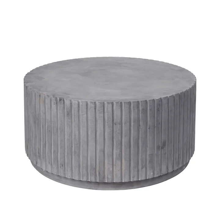 Rillo Table d'appoint de Broste Copenhagen dans la version charcoal