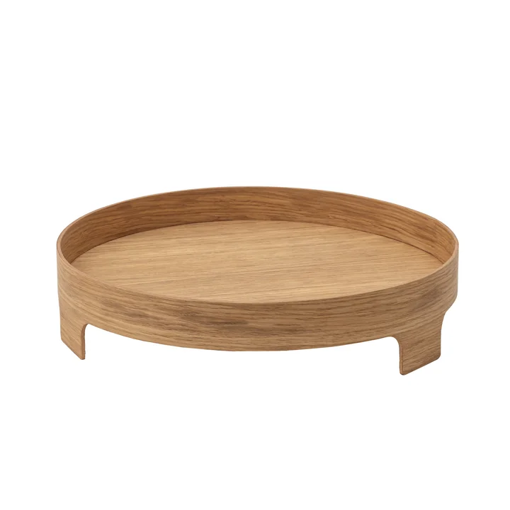 Bridge Plateau Ø 42 cm, chêne de Design House Stockholm