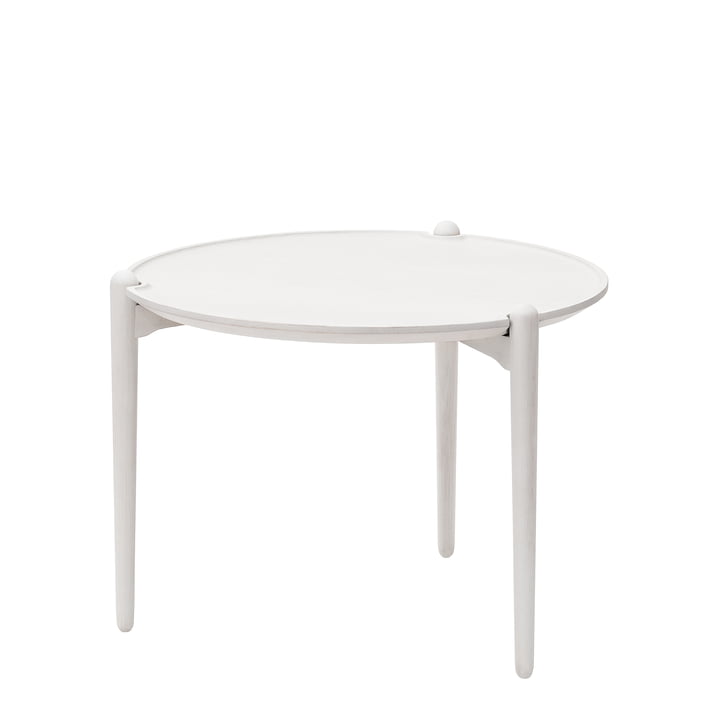 Aria Table d'appoint haute, Ø 60 x 46 cm, blanc de Design House Stockholm