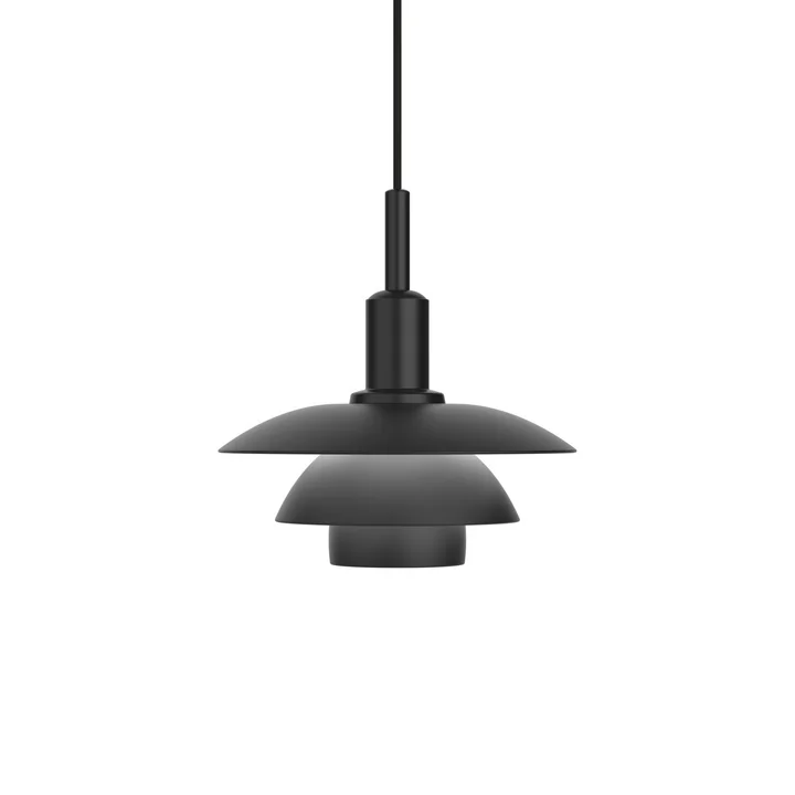 PH 3/3 Suspension, aluminium noir de Louis Poulsen