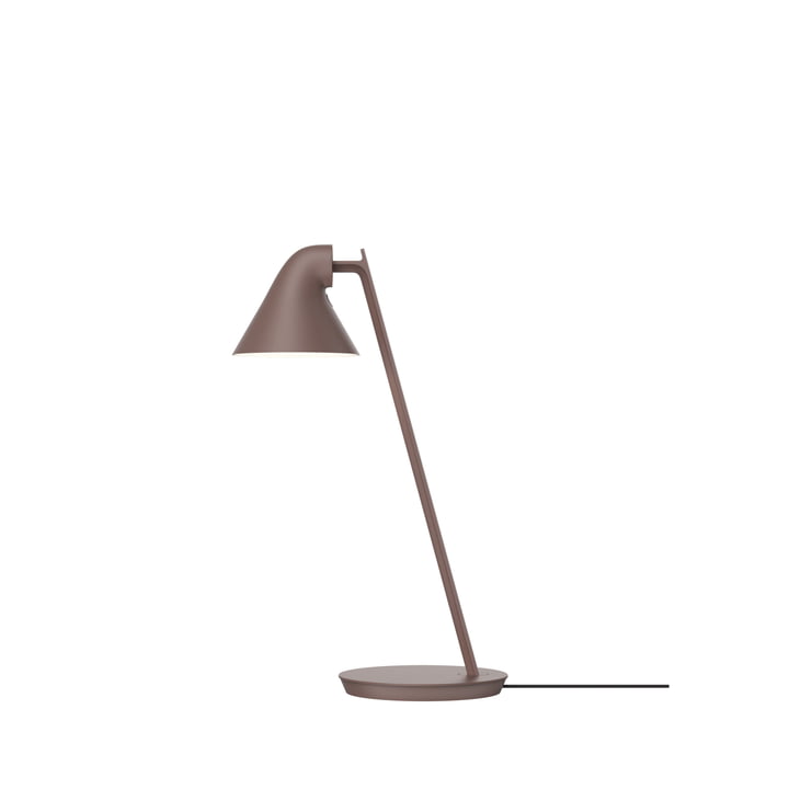 NJP Mini Lampe de table LED, rose brown de Louis Poulsen