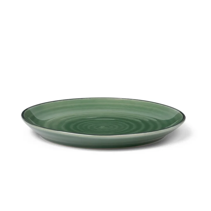 Colore Assiette Ø 19 cm in sage green de Kähler Design