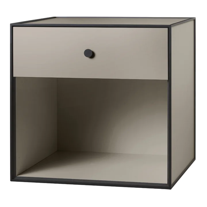 Frame 49 avec 1 tiroir, sable de Audo