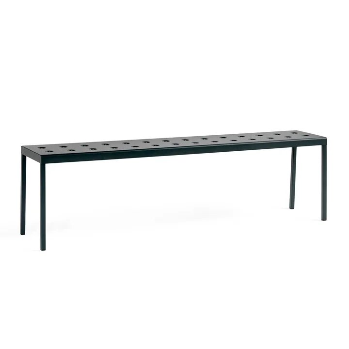 Balcony Banc, L 165,5 cm, anthracite de HAY