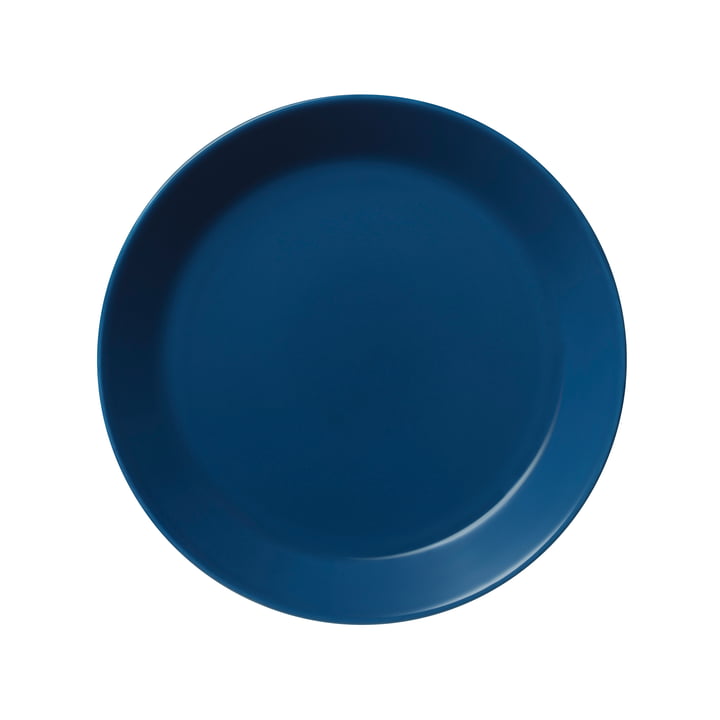 Teema Assiette plate Ø 23 cm, bleu vintage de Iittala