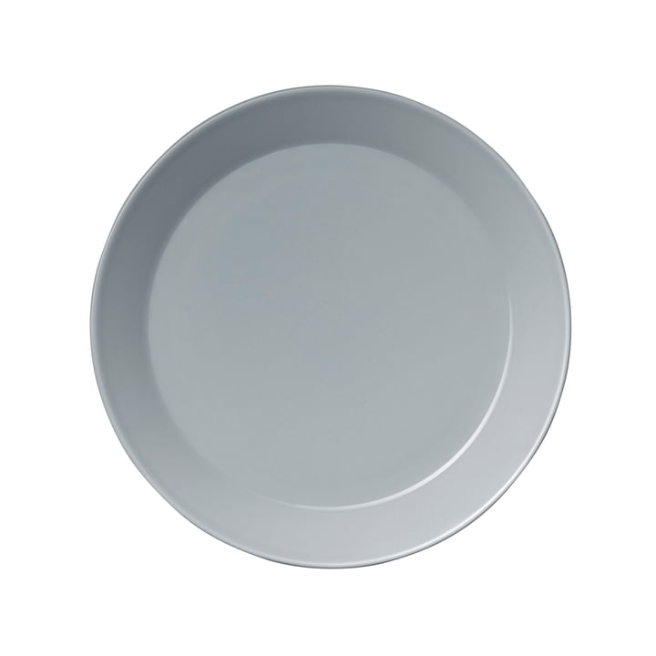 Teema Assiette plate Ø 23 cm, gris perle de Iittala