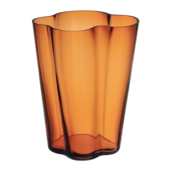 Aalto Vase Finlandia 270 mm, cuivre de Iittala