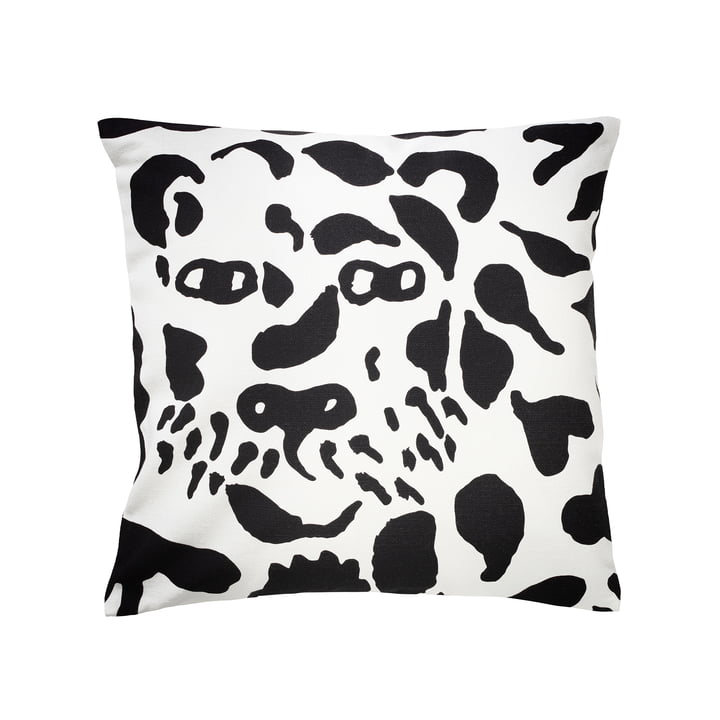 Oiva Toikka Taie d'oreiller, 47 x 47 cm, Cheetah noir / blanc de Iittala