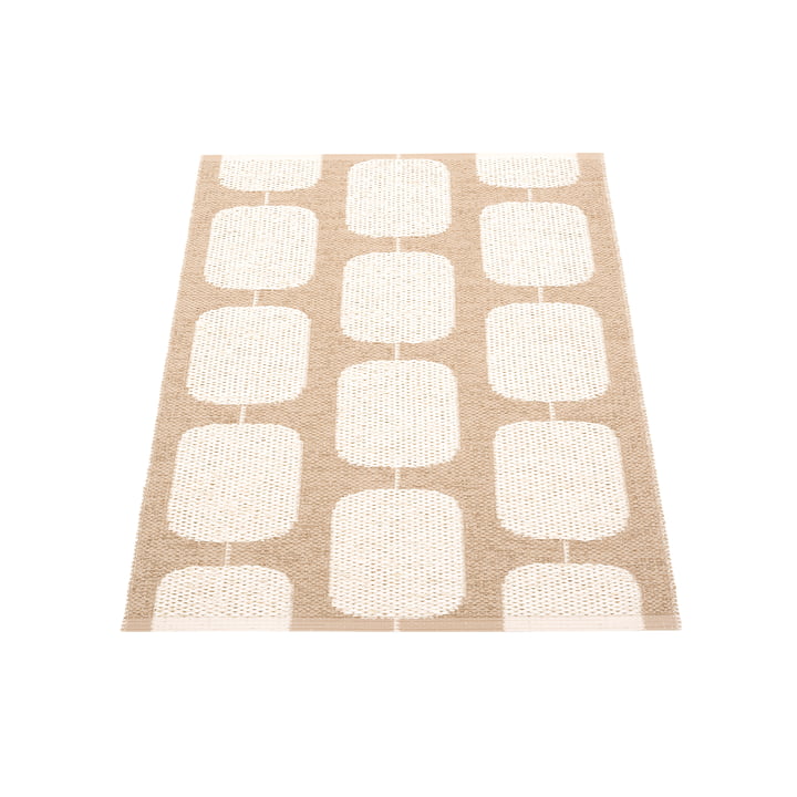 Sten Tapis réversible, 70 x 100 cm, light nougat / vanilla de Pappelina