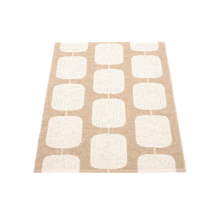 Sten Tapis réversible, 70 x 100 cm, light nougat / vanilla de Pappelina