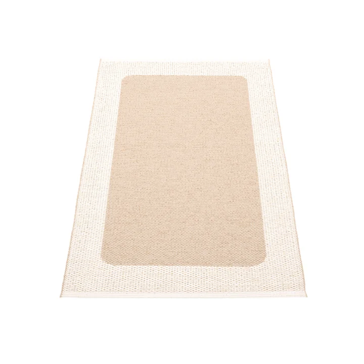 Ilda Tapis réversible, 70 x 120 cm, beige / vanille de Pappelina