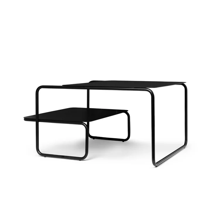 Level Table basse, 79 x 60 cm, noir de Ferm Living