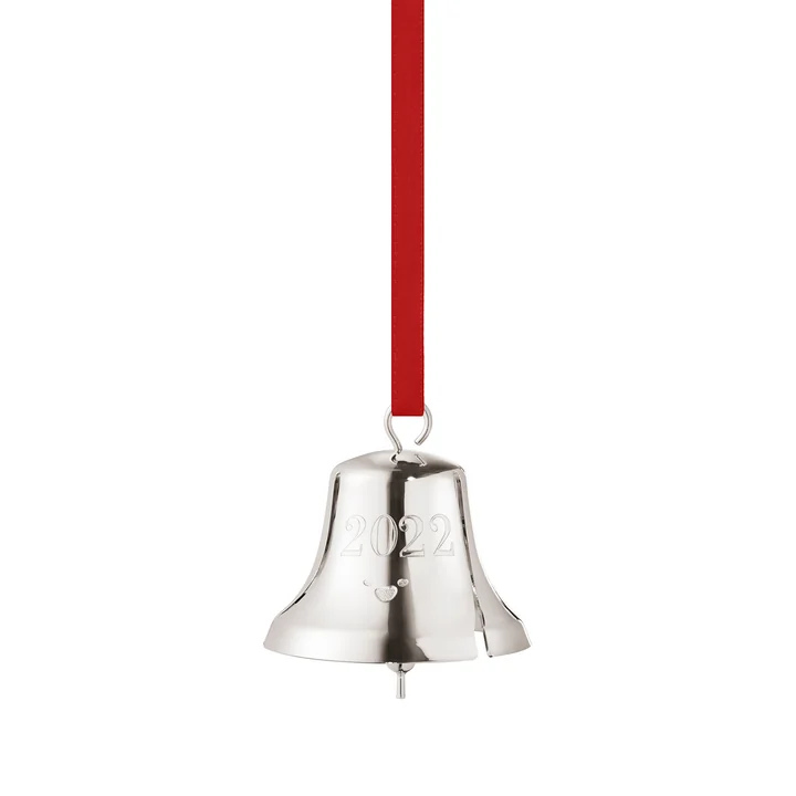 Cloche de Noël 2022, palladium de Georg Jensen