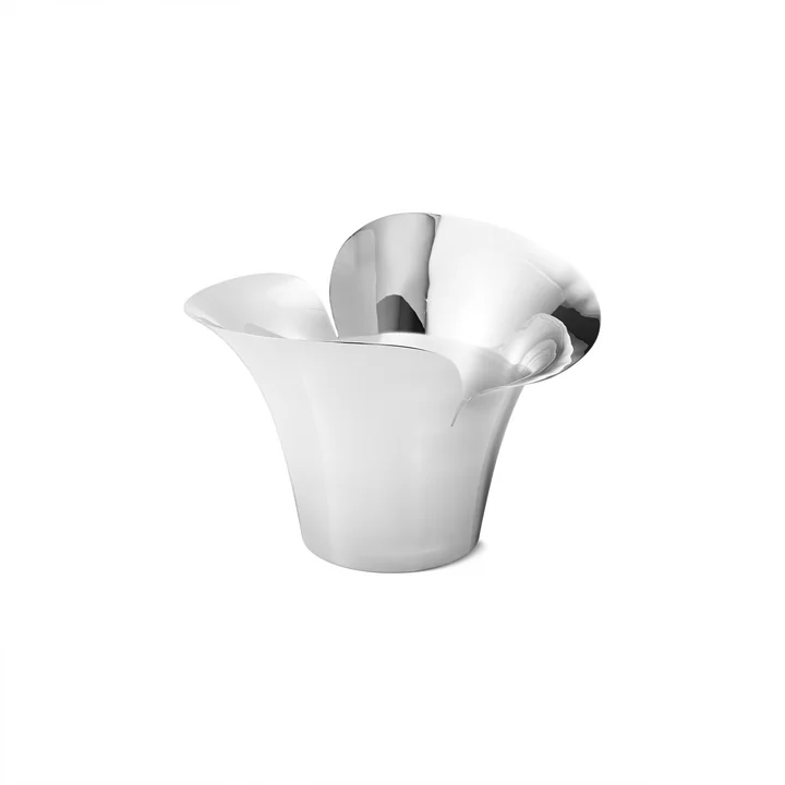 Bloom Botanica pot de fleurs, 222 mm, argent de Georg Jensen
