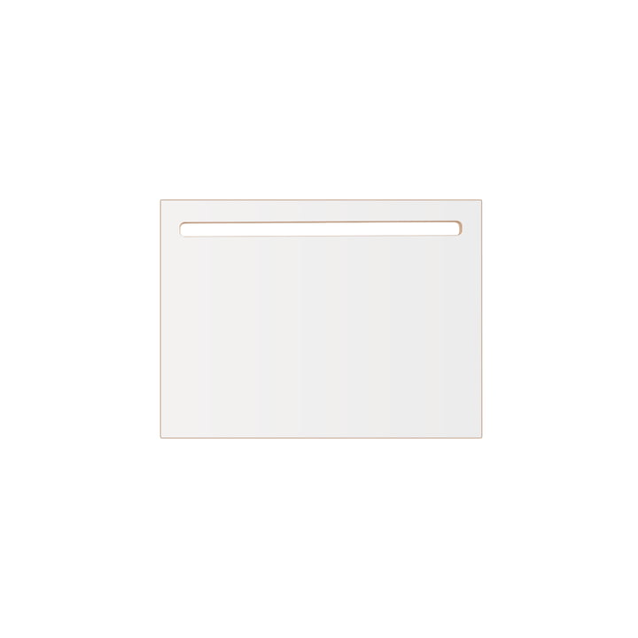 Plateau d'écriture pour pult Bureau debout M, 58 x 43 cm en blanc de Tojo