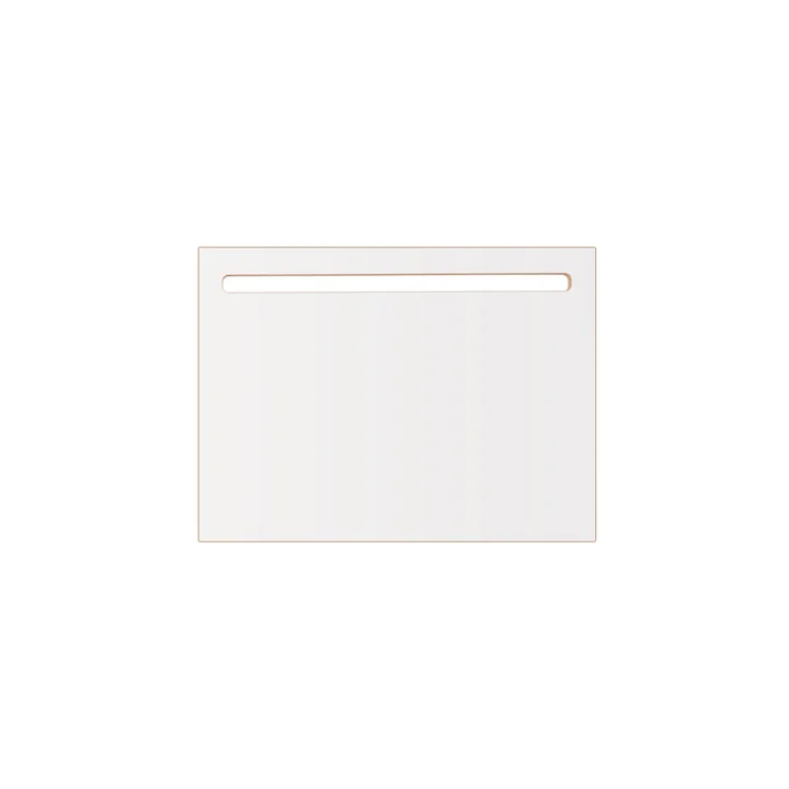 Plateau d'écriture pour pult Bureau debout M, 58 x 43 cm en blanc de Tojo