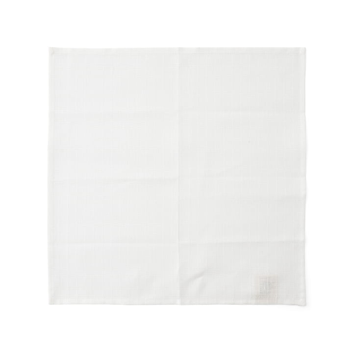 Cressida Serviette de table en tissu 45 x 45 cm, écru de Audo