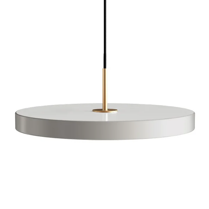 Le site Asteria Suspension LED de Umage , laiton / nuance mist