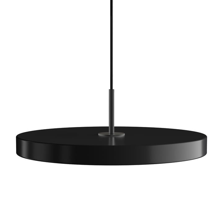Le Asteria luminaire LED suspendu de Umage en noir / noir