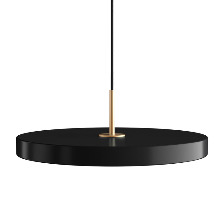 Le site Asteria Suspension LED de Umage en laiton / noir