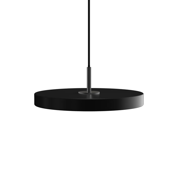 Le Asteria Mini lampe LED suspendue de Umage en noir / noir