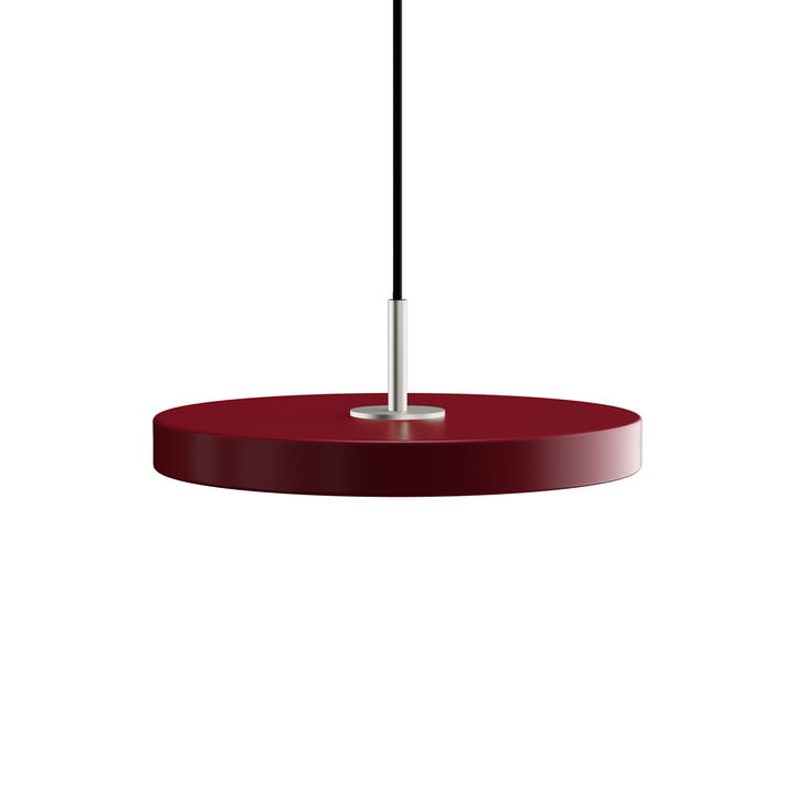 Le Asteria Mini luminaire suspendu à LED de Umage en acier / ruby red