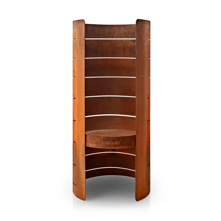 FireCylinder Cheminée de jardin de Eva Solo en acier Corten