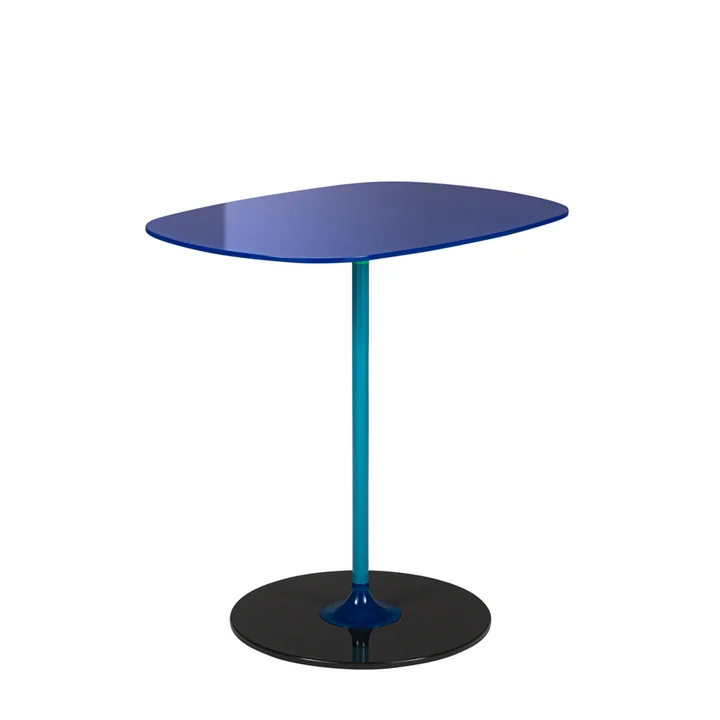 Thierry Table d'appoint Alto, bleu de Kartell