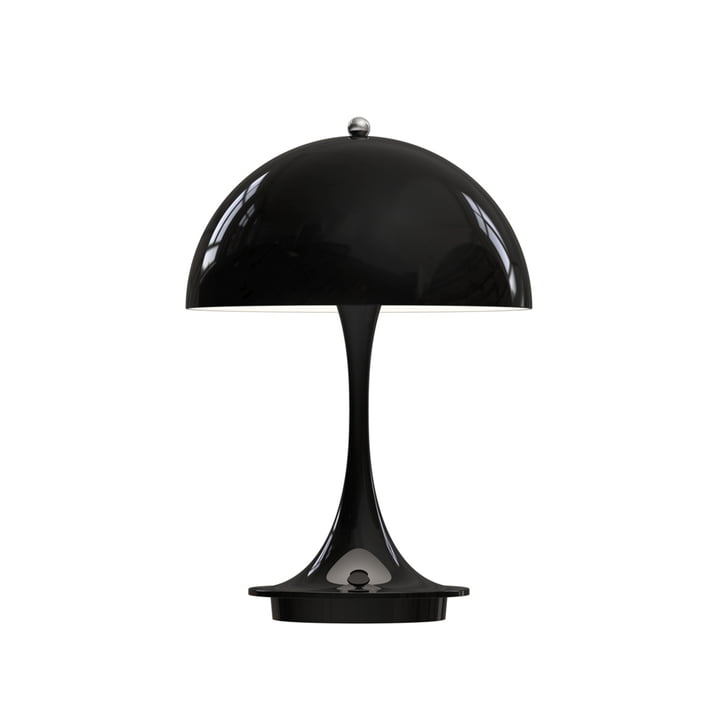 Louis Poulsen - Panthella Portable Lampe de bureau LED rechargeable, noir