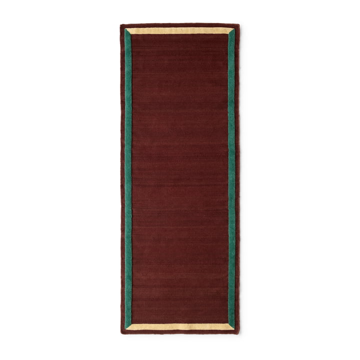 Framed AP14 tapis de passage, 90 x 240 cm, plum de & Tradition