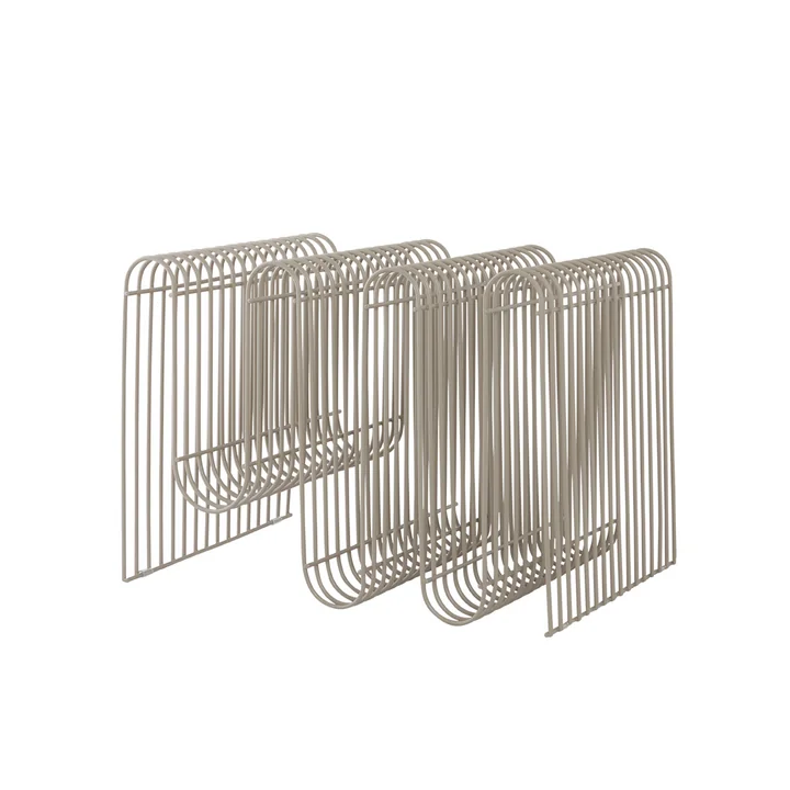 Curva Porte-magasin de AYTM en couleur taupe