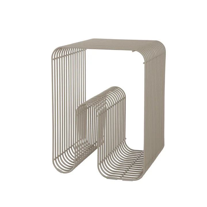 Curva Tabouret de AYTM dans la couleur taupe