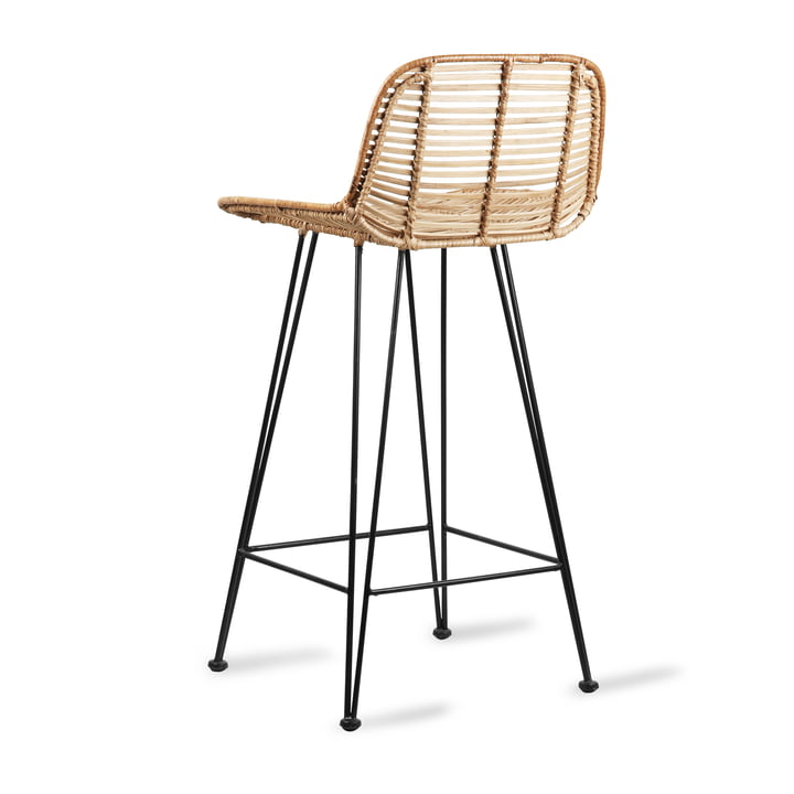 Rattan Chaise de bar de HKliving en version nature