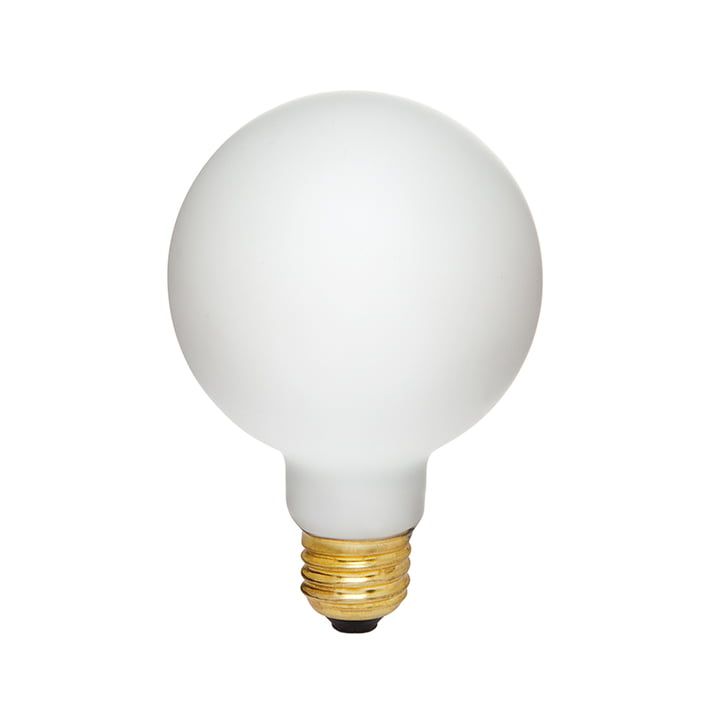 Lampe LED Porcelain II E27 6W, Ø 8 cm par Tala en blanc mat