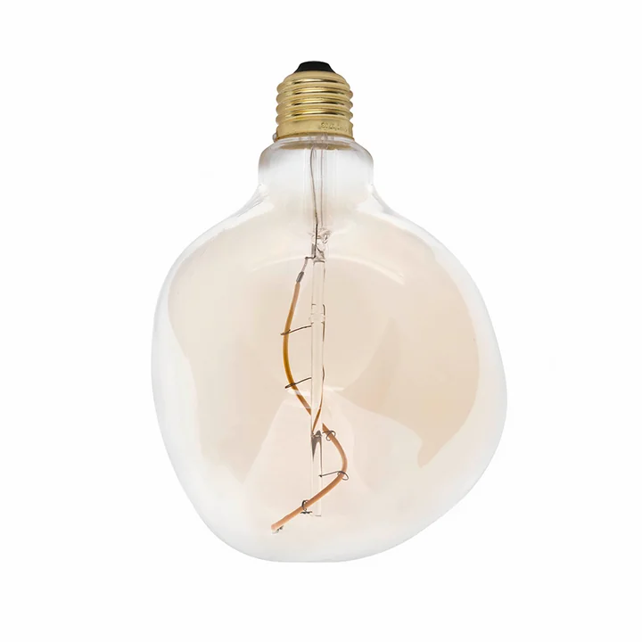Voronoi I Ampoule LED E27 2W, Ø 12,5 cm de Tala en gris transparent