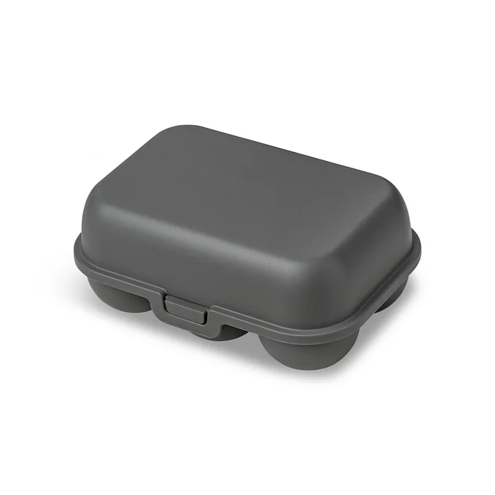 Eggs to go Bac à œufs réutilisable mini, nature ash grey de Koziol