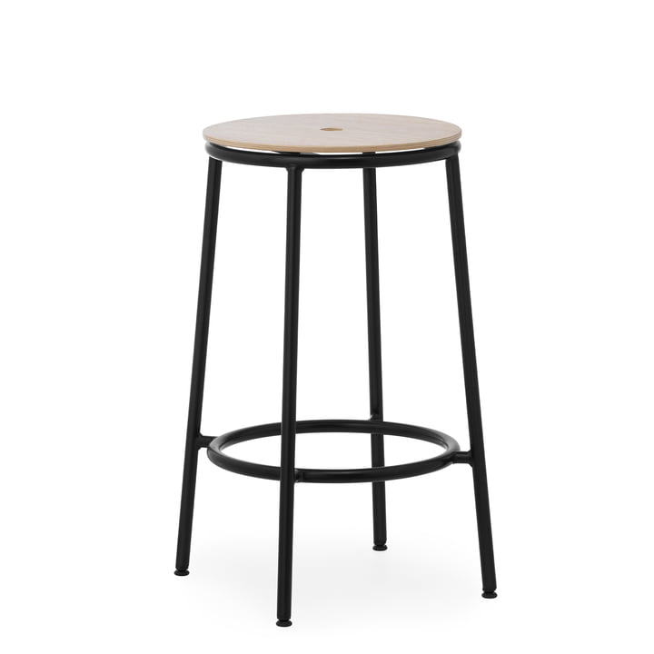 Circa Tabouret de bar, H 65 cm, chêne naturel de Normann Copenhagen