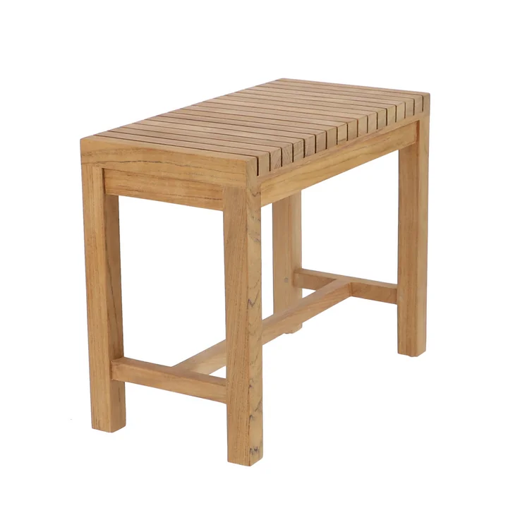 Samoa Tabouret pour fleurs Outdoor, 25 x 50 x H 40 cm, teck de Jan Kurz