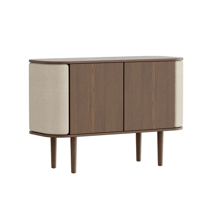 Treasures Sideboard avec 2 portes de Umage dans la finition chêne foncé / white sands