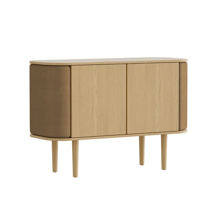 Treasures Sideboard avec 2 portes de Umage dans la finition chêne naturel / sugar brown