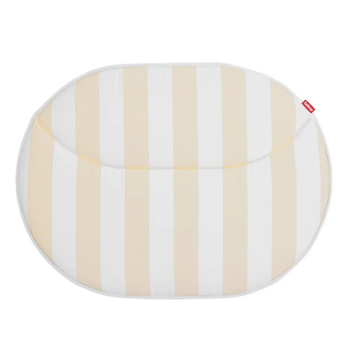 Netorious Coussin d'assise de Fatboy dans la couleur stripe sandy beige