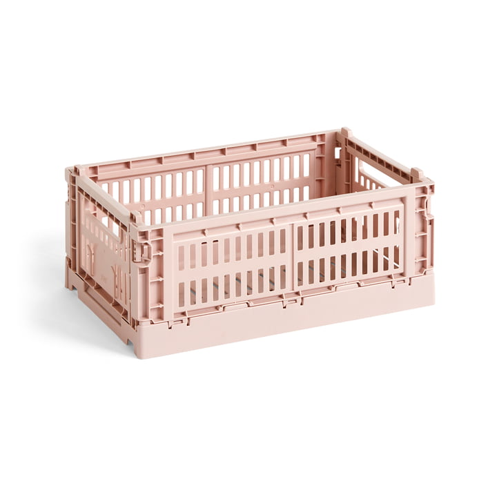 Colour Crate Panier recyclé S de Hay dans la couleur blush