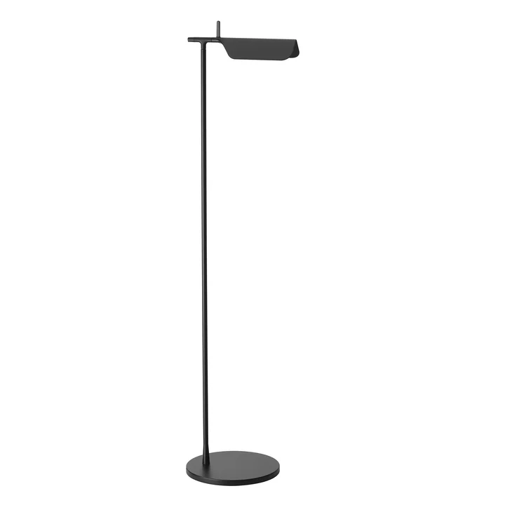 Lampadaire LED Tab F de Flos en noir