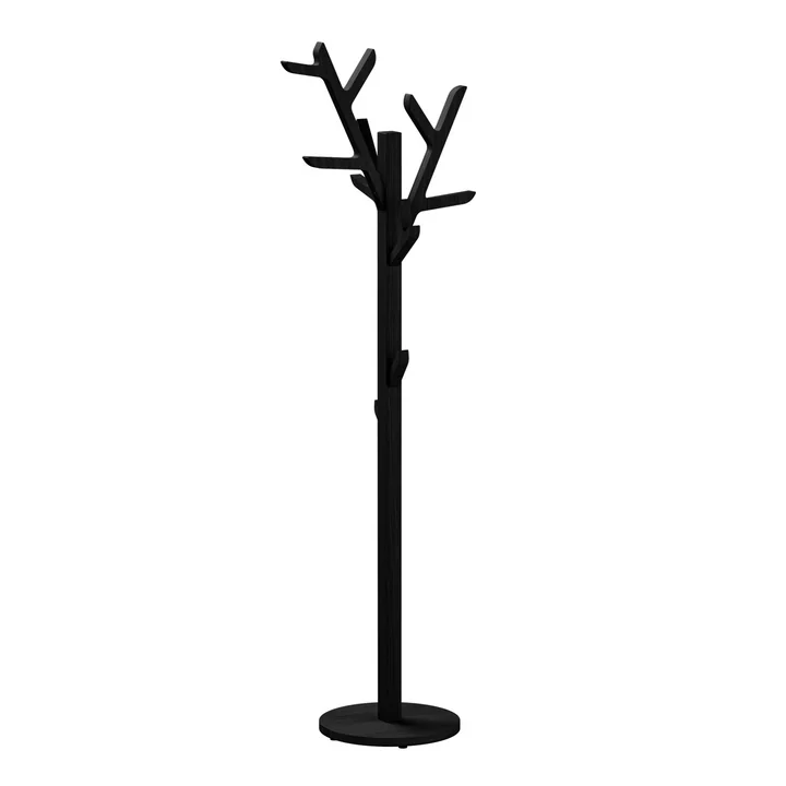 Ambroise Portemanteau, H 158 cm, chêne noir de Hartô