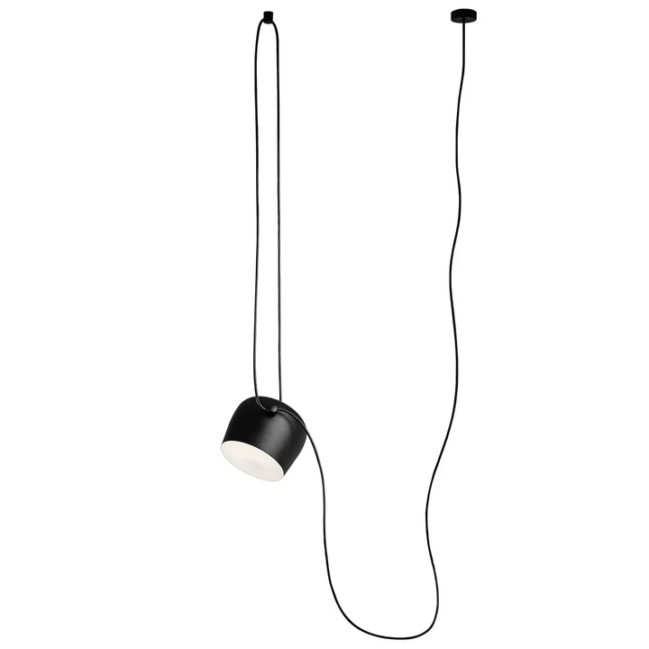 Flos - AIM LED - lampe à suspension, noir