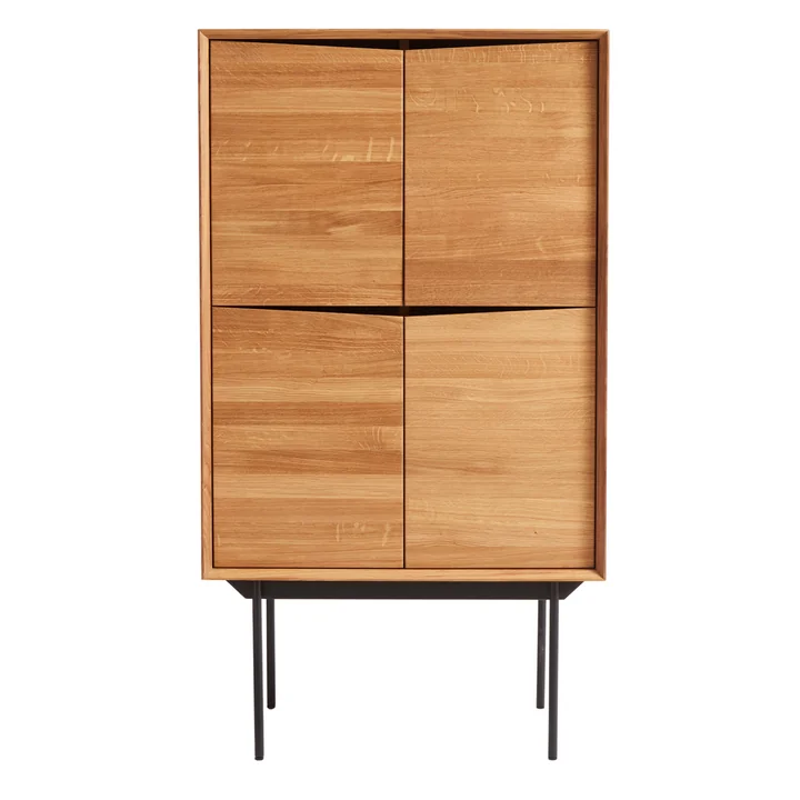 Wing Commode, 155 x 85 cm, chêne naturel de Muubs