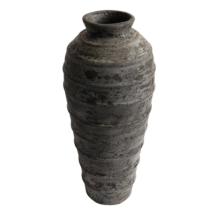 Melancholia Pichet, H 80 Ø 35 cm, noir métallisé de Muubs